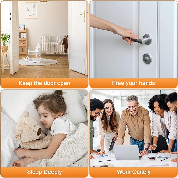 Magnetic Door Stoppers 1 Pack, Stainless Steel Magnetic Door Stop, Wall & Floor - Image 7