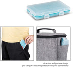 JJC Silicone Interior Battery Case Holder Organizer, PP Battery Storage Box - Image 6