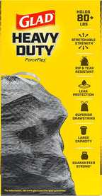 Glad Trash Bags, ForceFlexPlus Drawstring Large Garbage Bags - Image 12