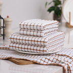 Homaxy Kitchen Towels and Dishcloths Set, 16 x 25 and 12 x 12 Inches, Super - Image 8