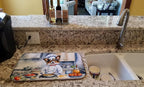 Caroline's Treasures DAC6296DDM Papillon The Chef Dish Drying Mat Absorbent - Image 2