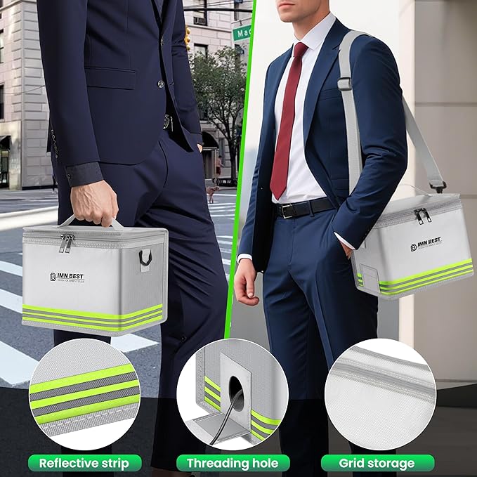Lipo Safe Bag Fireproof, Explosion-proof, Large Capacity, Fireproof Safe - Image 4