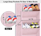 SLEEPING LAMB Over The Door Shoe Organizer - Image 3