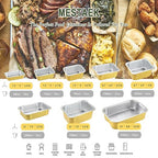 11" x 7.5" Heavy-Duty Aluminum Foil Pans - Image 9