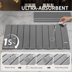 Stone Drying Mat for Kitchen Counter-Super Absorbent PU Dish Drying Mat - Image 2