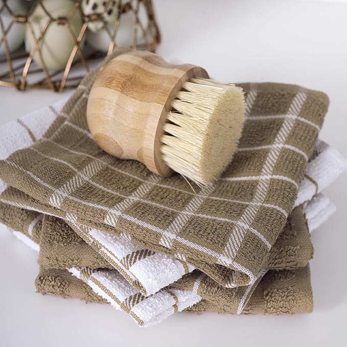 Ritz Premium 3-Pack Kitchen Towel & 6-Pack Dish Cloth Set - Image 8