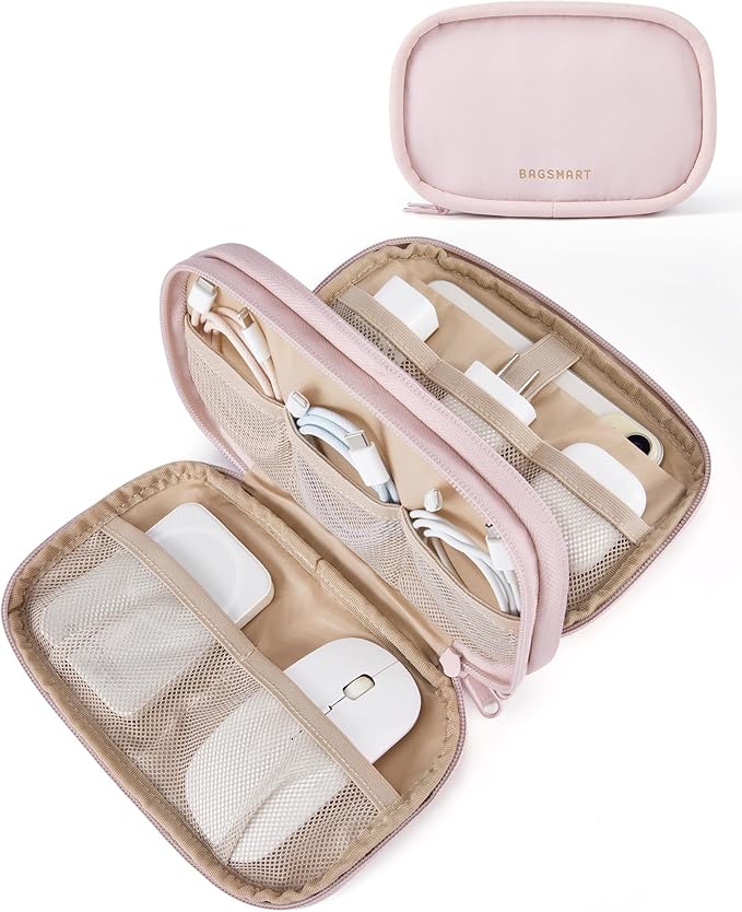 BAGSMART Cord Organizer Travel Cable Bag, Compact Tech Electronic Organizer by BAGSMART