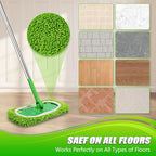 Set of 4 Reusable Microfiber Mop Pads Compatible - Image 4
