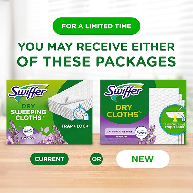 Swiffer Sweep + Mop, Dry Pads Refill, Floor Cleaner - Image 2