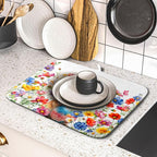 Spring Easter Rabbit Egg Dish Drying Mat - Image 5