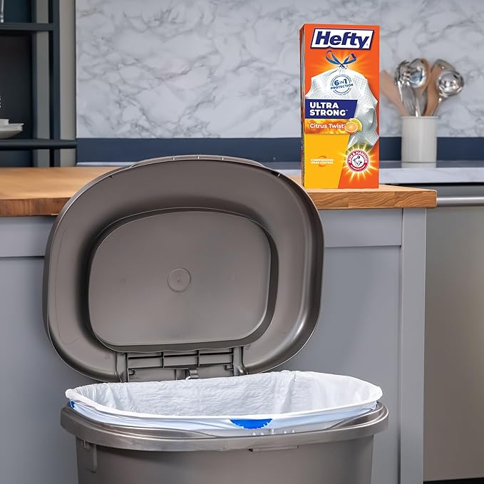 Hefty Ultra Strong Tall Kitchen Trash Bags - Image 2