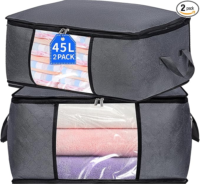 2 Pack Clothes Organizer Storage Bags by BiCINE