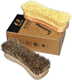 All-Natural Wooden Scrub Brush Set | Wooden Handle | Tampico and Palmyra - Image 5