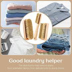 3 Pcs Wood Laundry Stain Brush Stain Remover Brushes - Image 6