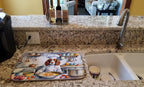 Caroline's Treasures DAC6337DDM Welsh Springer Spaniel The Chef Dish Drying Mat - Image 2