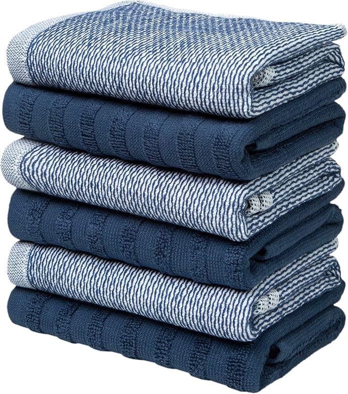 Bumble Premium Dish Cloths 13"x13" | 100% Natural Ring Spun Cotton | 400 GSM | - Image 5