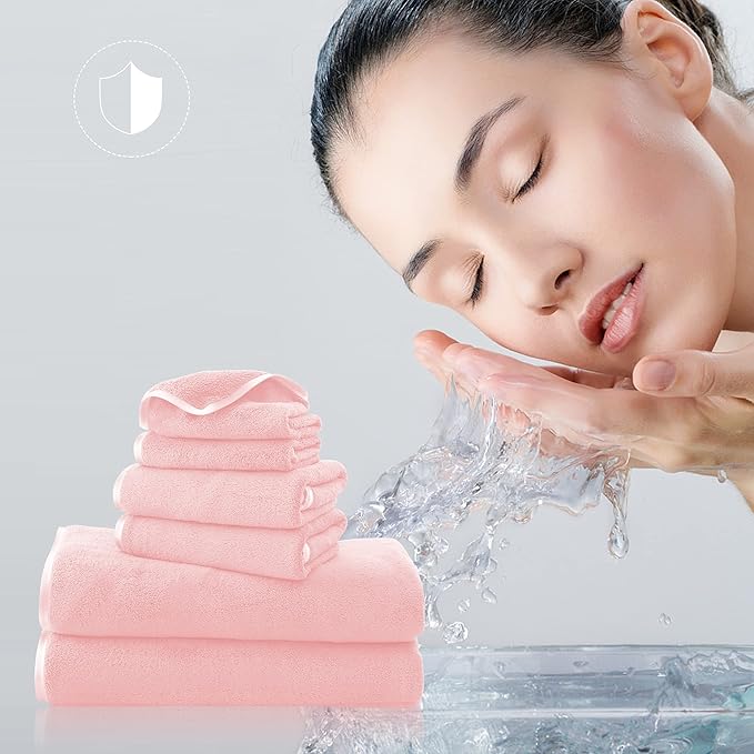 TENSTARS Luxury Silk Hemming Towel Set - Image 4