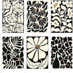 Breling Boho Kitchen Towels Set of 6 Boho Floral Dish Towels Cute Tea Towel by Breling