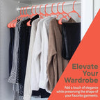 Plastic Clothes Hangers – Heavy Duty Hanger Set, - Image 3