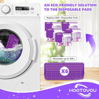 HOMTOYOU Reusable Pads Refills for Swiffer Power Mop: 6 Pack Microfiber Pad for - Image 2