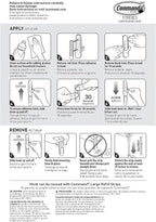 Command 5 lb Large Utility Hooks, 7 Hooks and 12 Strips, Damage-Free Hanging - Image 11