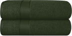 GLAMBURG 700 GSM Premium Cotton 2-Pack Oversized Extra Large Bath Sheet Set by GLAMBURG