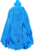 Microfiber Cloth String Mop Head Refill, Loop End Screw On Mop Head Compatible by EaseYourDay