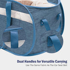 Collapsible Laundry Baskets, Foldable Tear Proof Pop Up Hamper - Image 6