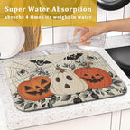Halloween Pumpkin Dish Drying Mat - Image 7