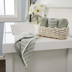 SKL Home Longborough 100% Turkish Cotton Premium 4-Piece Washcloth Set - Image 5