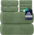 DAN RIVER 8 PC Luxury Bath Towels by DanRiver