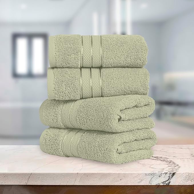 Elegant Comfort Three Line Popcorn Towel Set - Image 7