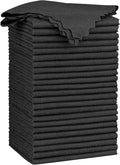 Orighty Black Microfiber Cleaning Cloth, 24 Pack Highly Absorbent Cleaning Rags by AllRightinOrighty