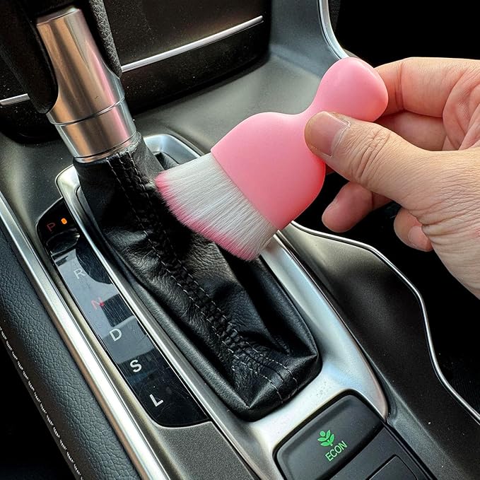 Car Detailing Brush, Soft Bristle Cleaning Brush, Scratch-Free Auto Duster Tool - Image 9