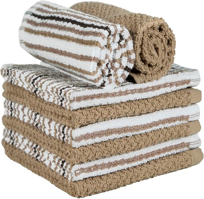 Bumble Premium Dish Cloths Towel 12"x12" | 100% Natural Ring Spun Cotton Tea - Image 4