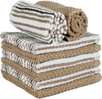 Bumble Premium Dish Cloths Towel 12"x12" | 100% Natural Ring Spun Cotton Tea - Image 4