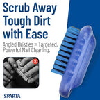 SPARTA Nail Scrub Brush Commercial-Grade, Heavy-Duty Hand and Fingernail Brush - Image 6