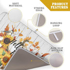 Hello Fall Sunflowers Dish Drying Mat - Image 4