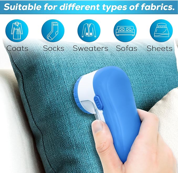 Fabric Shaver Lint Remover, AW union USB Powered Lint Shaver Efficiently Remove - Image 5