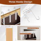 2 Packs 5-Tier Over the Door Storage Organizer - Image 4