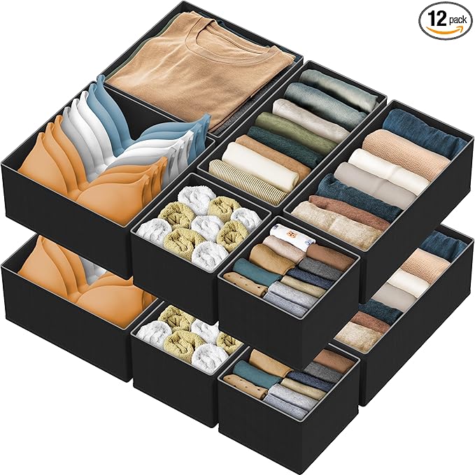 SIMPLE HOUSEWARE Foldable Drawer Organizer by SimpleHouseware