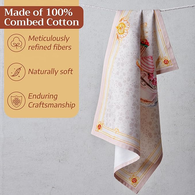 Maison d' Hermine Dishcloths 100% Combed Cotton Premium Easter Multi-Purpose - Image 4