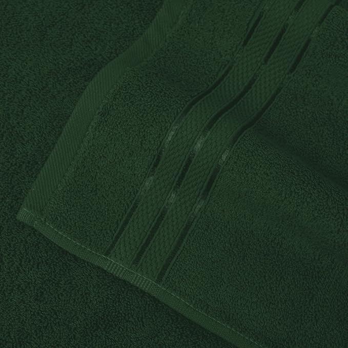 Elegant Comfort Three Line Popcorn Extra Large Luxury Bath Towel - Image 6