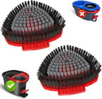 2 Pack Scrubber Mop Replace Head Compatible by Bublador