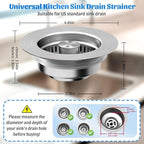 NinjaTiger Kitchen Sink Drain Strainer - Image 6