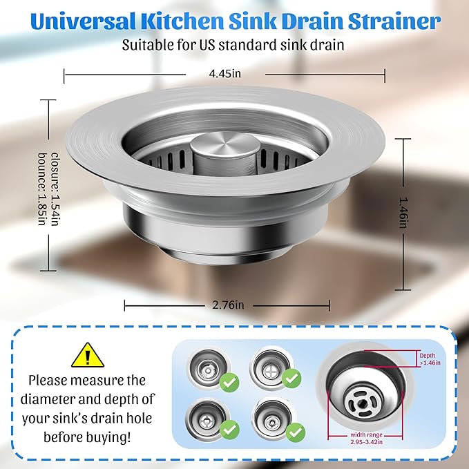 NinjaTiger Kitchen Sink Drain Strainer - Image 6