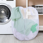 2 Pack Laundry Basket, Foldable Mesh Popup Laundry Hamper - Image 7