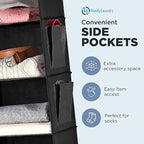 Handy Laundry Hanging Closet Organizer - Image 5