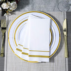 FOCUSLINE 200 Linen Feel Disposable Bathroom Napkins, Soft and Absorbent Paper - Image 4
