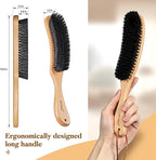 BFWood Clothes Brush, Boar Bristle Hat Brush Lint Brush - Image 3